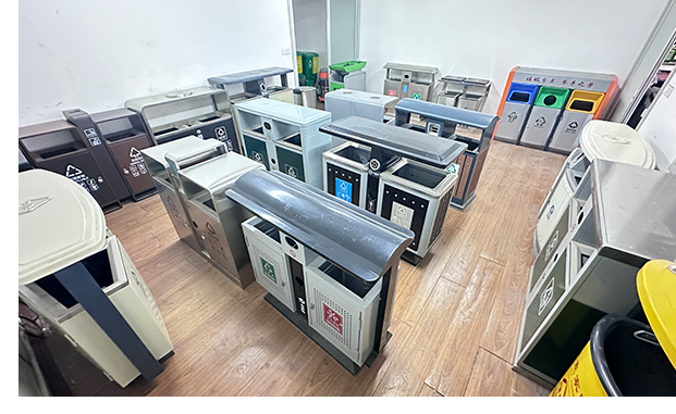 不銹鋼戶外垃圾箱廠家公司形象